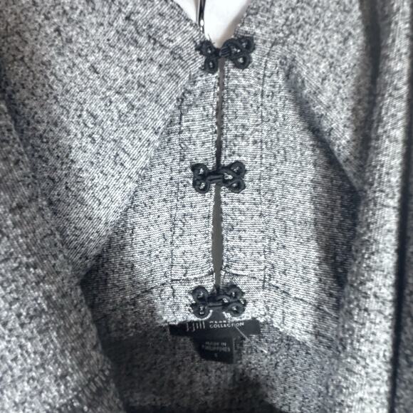 J. Jill NWOT Wearever Collection Blazer Cardigan S Black/White Preppy Office - Picture 6 of 7